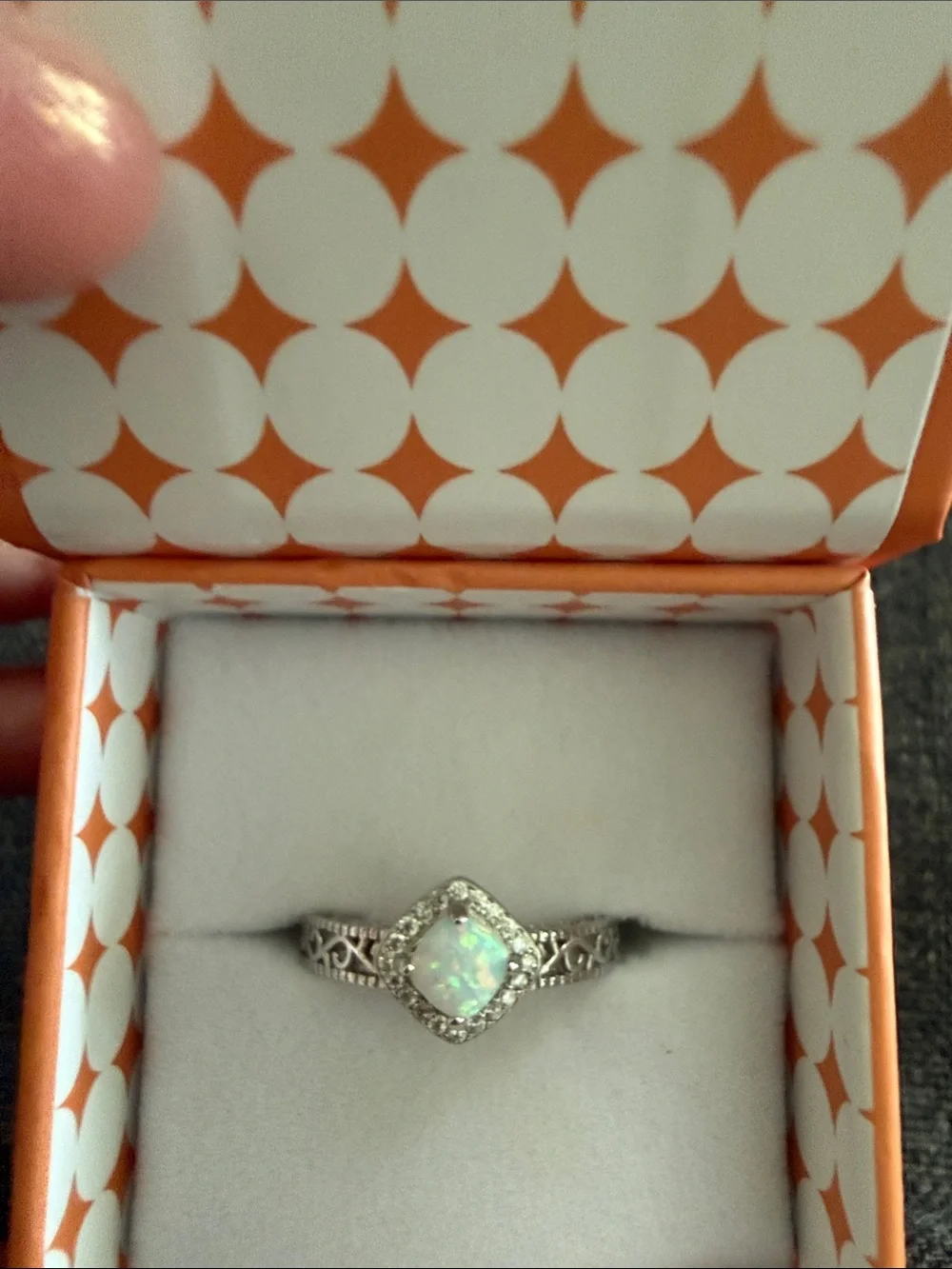 Ryze Party .925 sterling silver size 8 ring